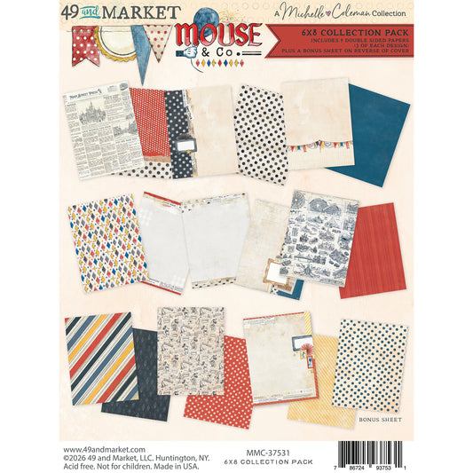 49 and Market - Mouse And Co Collection - 6 x 8 Collection Pack