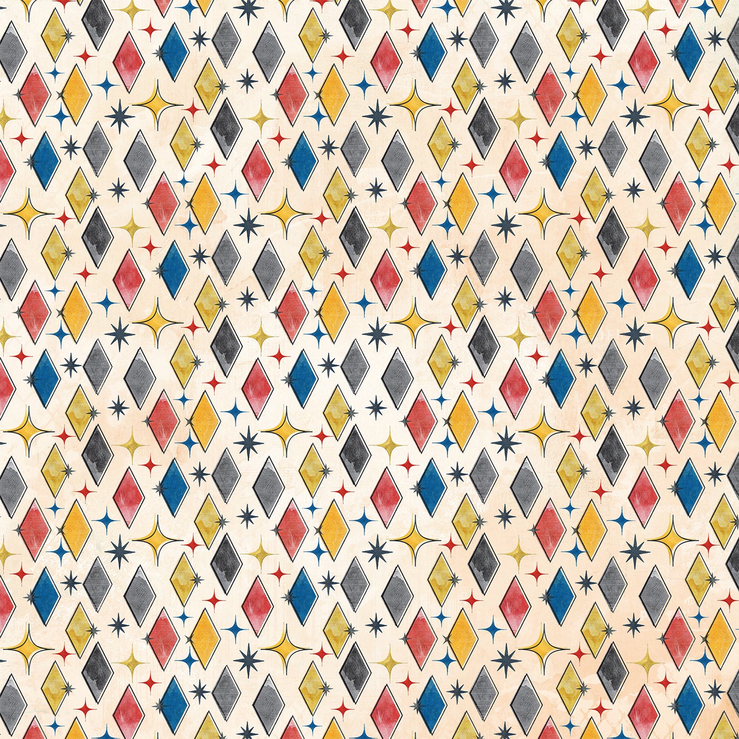 49 and Market - Mouse And Co Collection - 12 x 12 Double Sided Paper - Welcome Dreamers