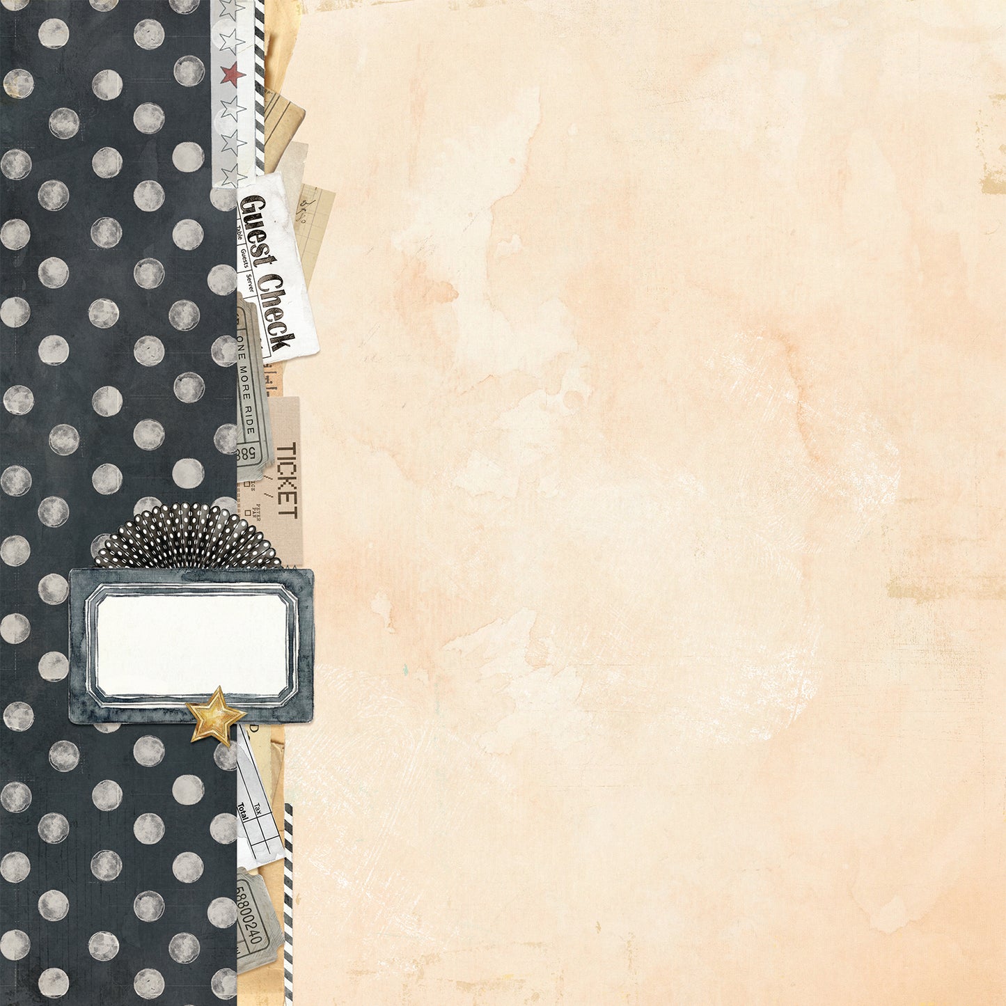49 and Market - Mouse And Co Collection - 12 x 12 Double Sided Paper - Find Magic