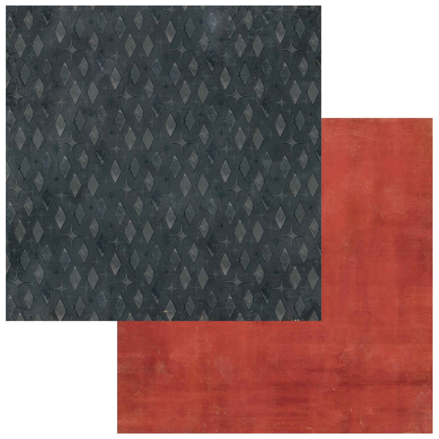49 and Market - Mouse And Co Collection - 12 x 12 Double Sided Paper - Solid Sheet 1