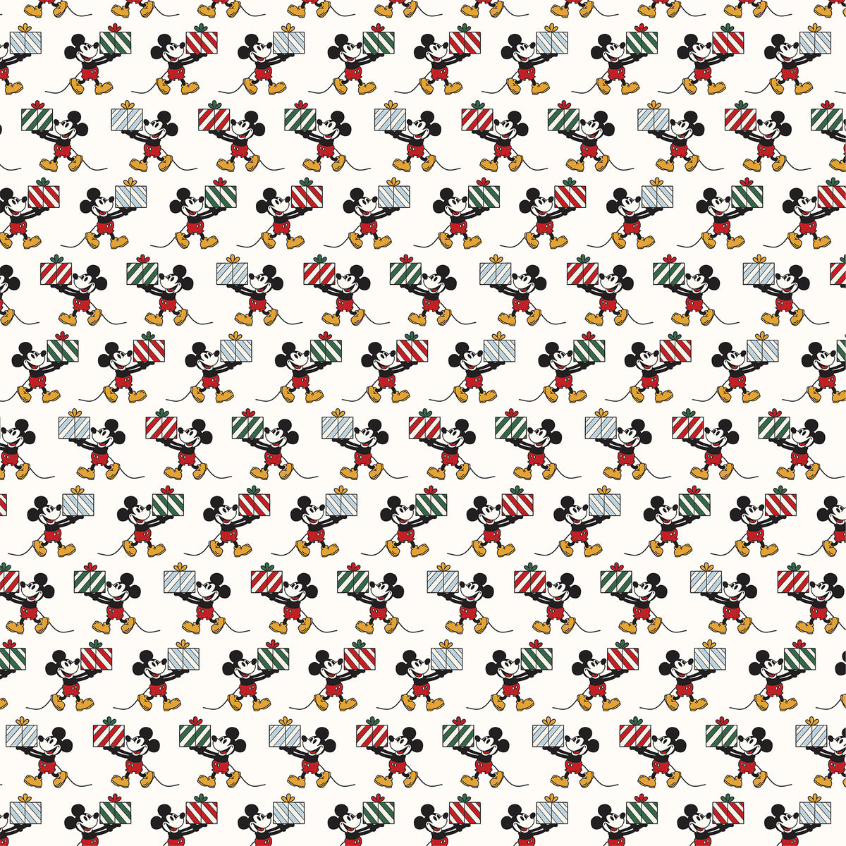 Echo Park - Mouse And Me Christmas Collection - 12 x 12 Double Sided Paper - 6 x 4 Journaling Cards