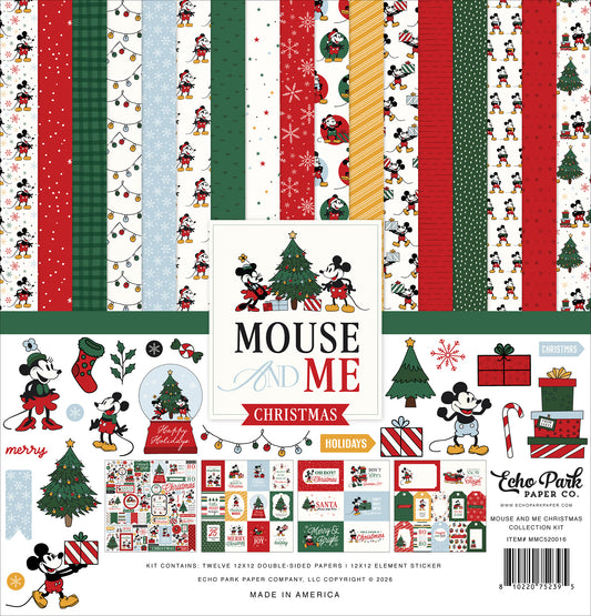 Echo Park - Mouse And Me Christmas Collection - 12 x 12 Collection Kit