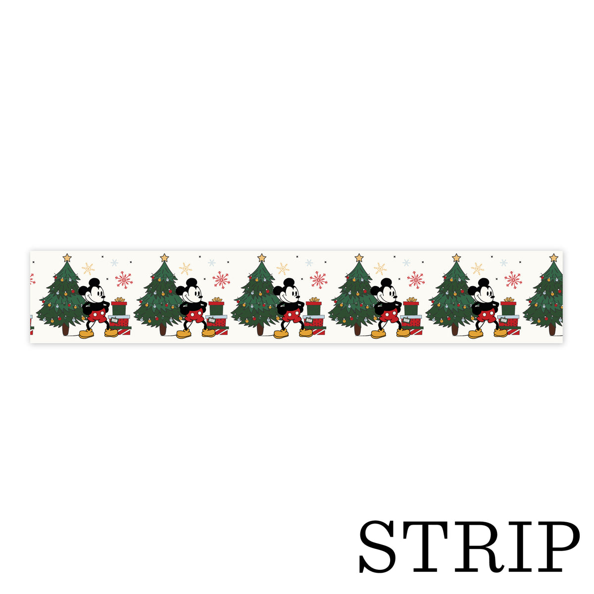 Echo Park - Mouse And Me Christmas Collection - Washi Tape - Merry Mouse Christmas