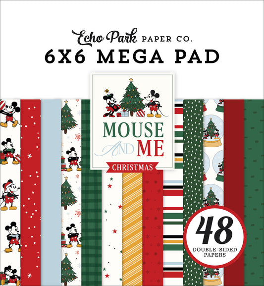 Echo Park - Mouse And Me Christmas Collection - 6 x 6 Paper Pad