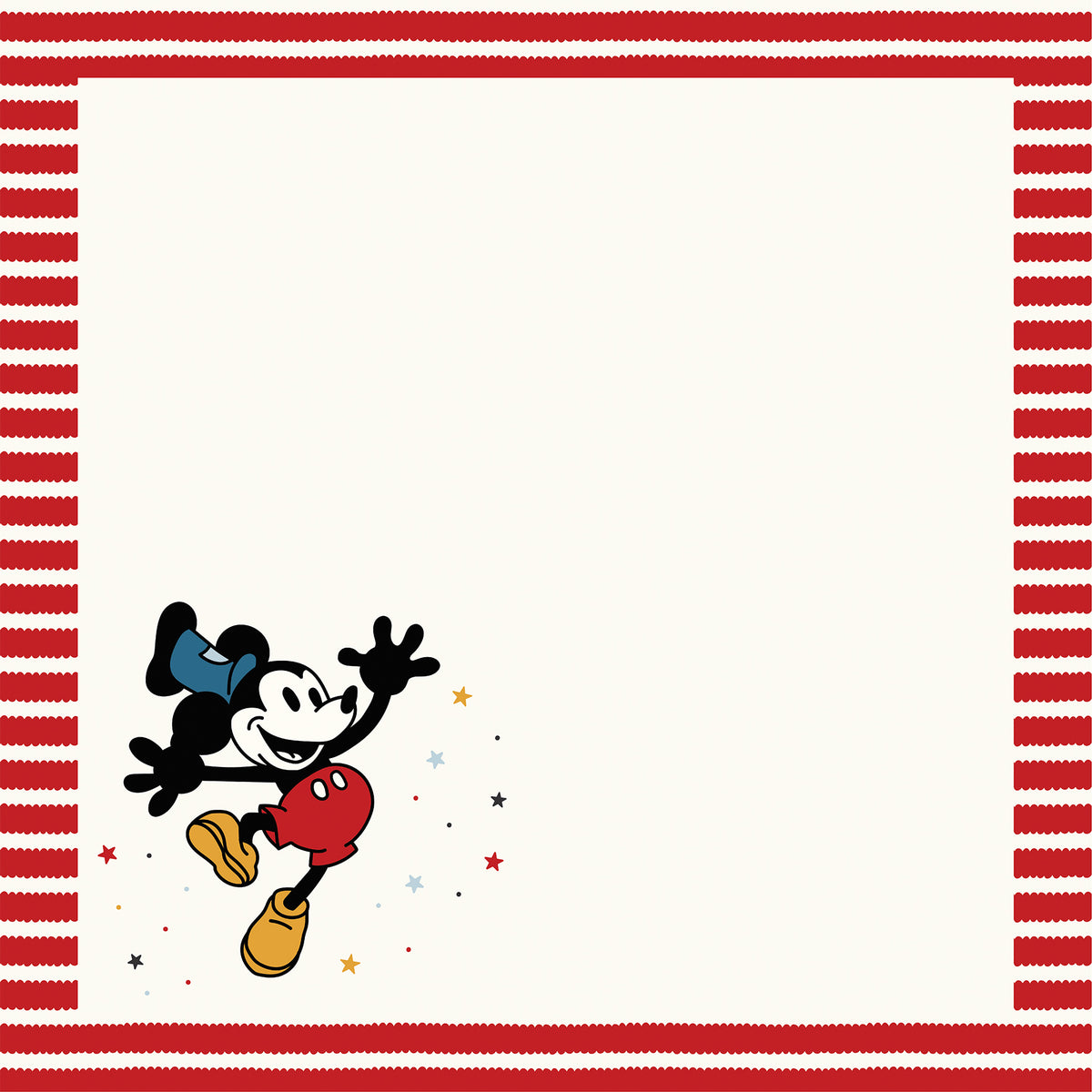 Echo Park - Mouse And Me Page Frames Collection - 12 x 12  Double Sided Paper - My Favorite Mouse Page Frame