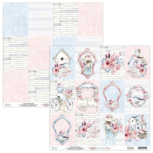 Mintay Papers - Elodie Collection - 12 x 12 Double-Sided Paper 06