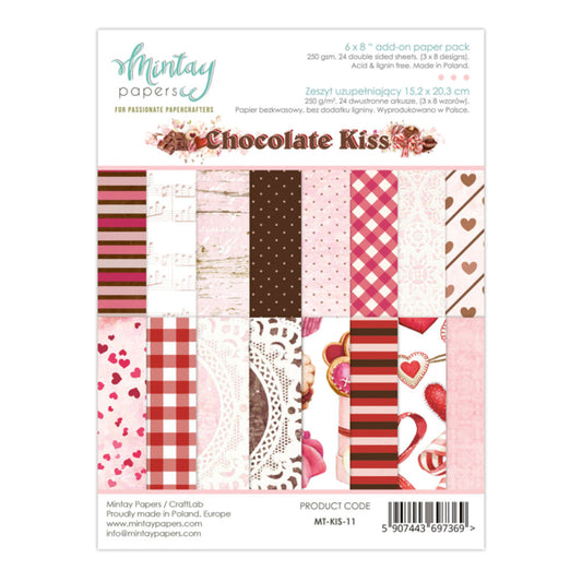 Mintay Chocolate Kiss 6 x 8 Paper Pad