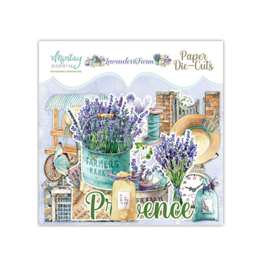 MINTAY PAPER DIE-CUTS - LAVENDER FARM - EPHEMERA