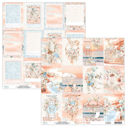 Mintay - Sunset Beach 12 x 12 Single Sheet 06