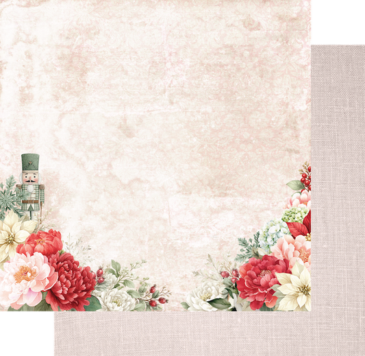 Uniquely Creative - Christmas Keepsakes Collection - 12 x 12 Double Sided Paper - The Nutcracker