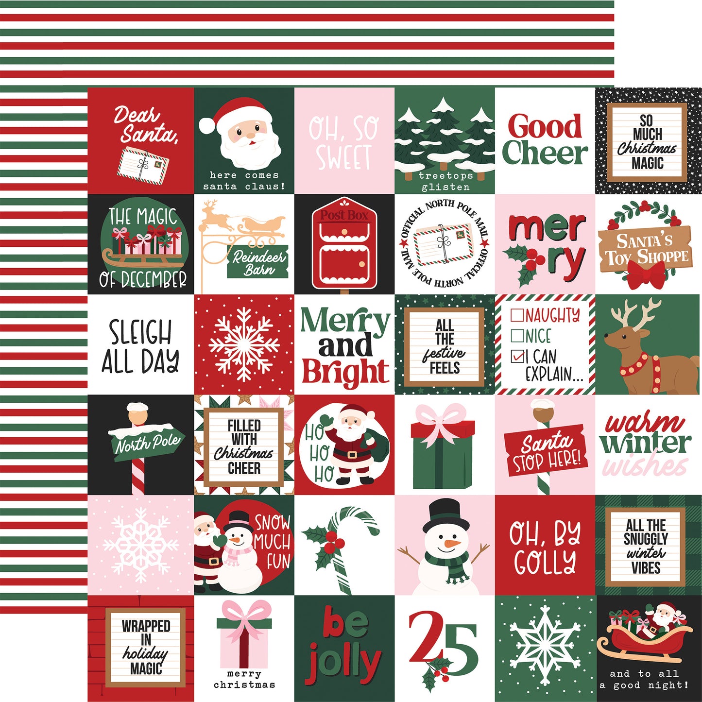 Echo Park - North Pole Christmas Collection - 12 x 12 Collection Kit
