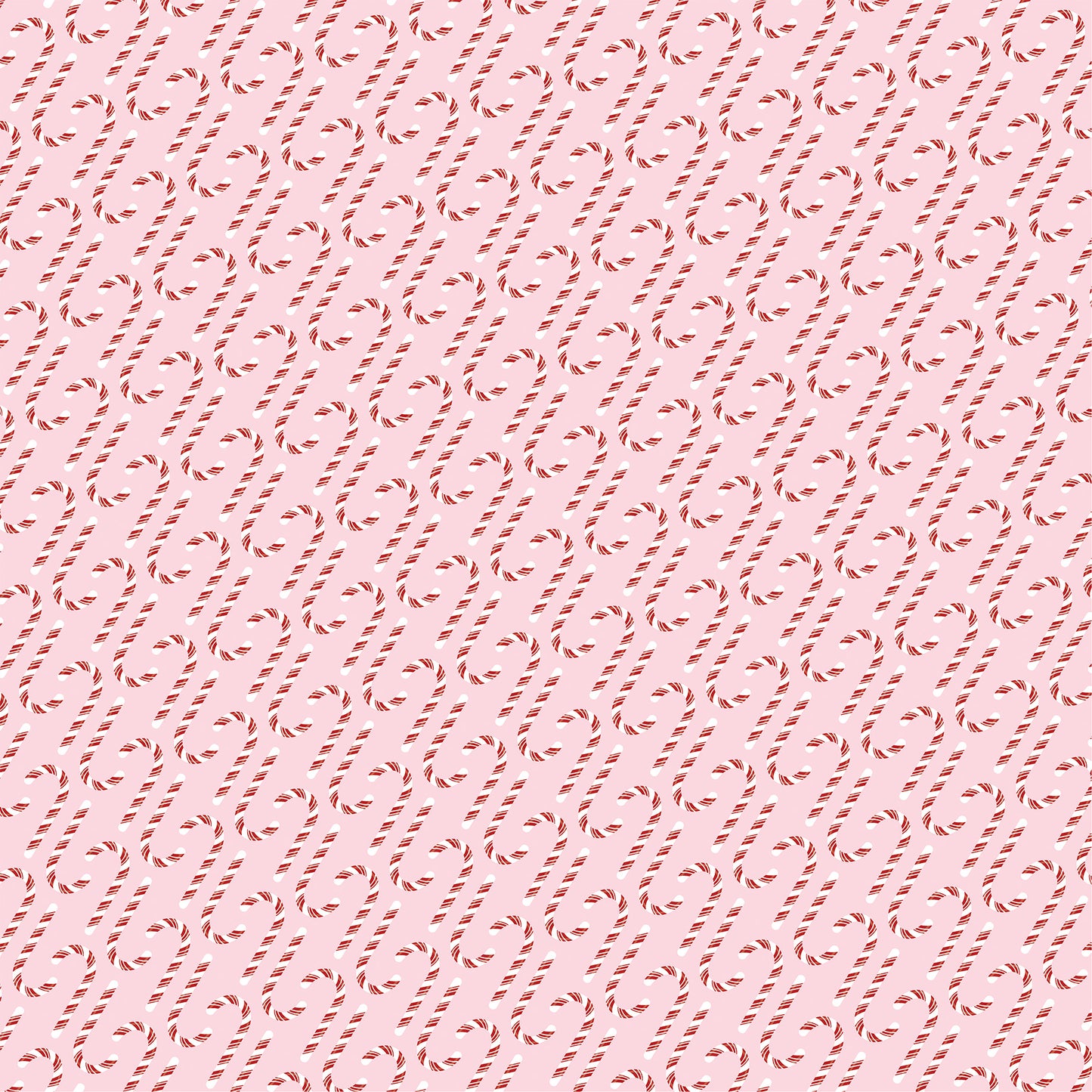 Echo Park -North Pole Christmas Collection - 12 x 12 Double Sided Paper - Sweet Candy Canes