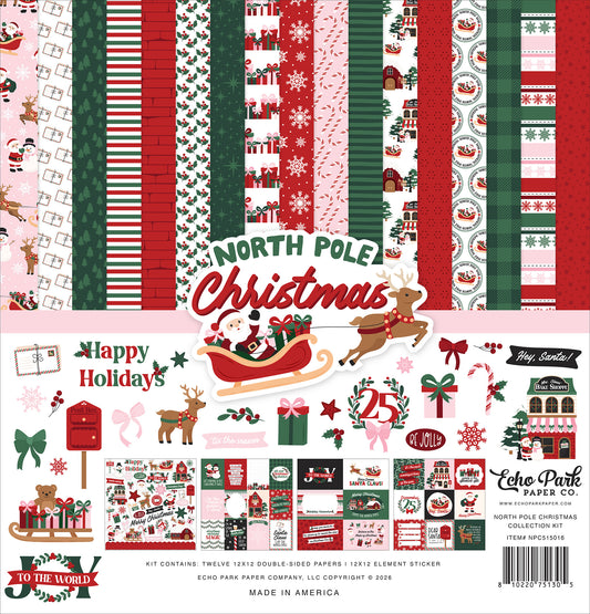 Echo Park - North Pole Christmas Collection - 12 x 12 Collection Kit