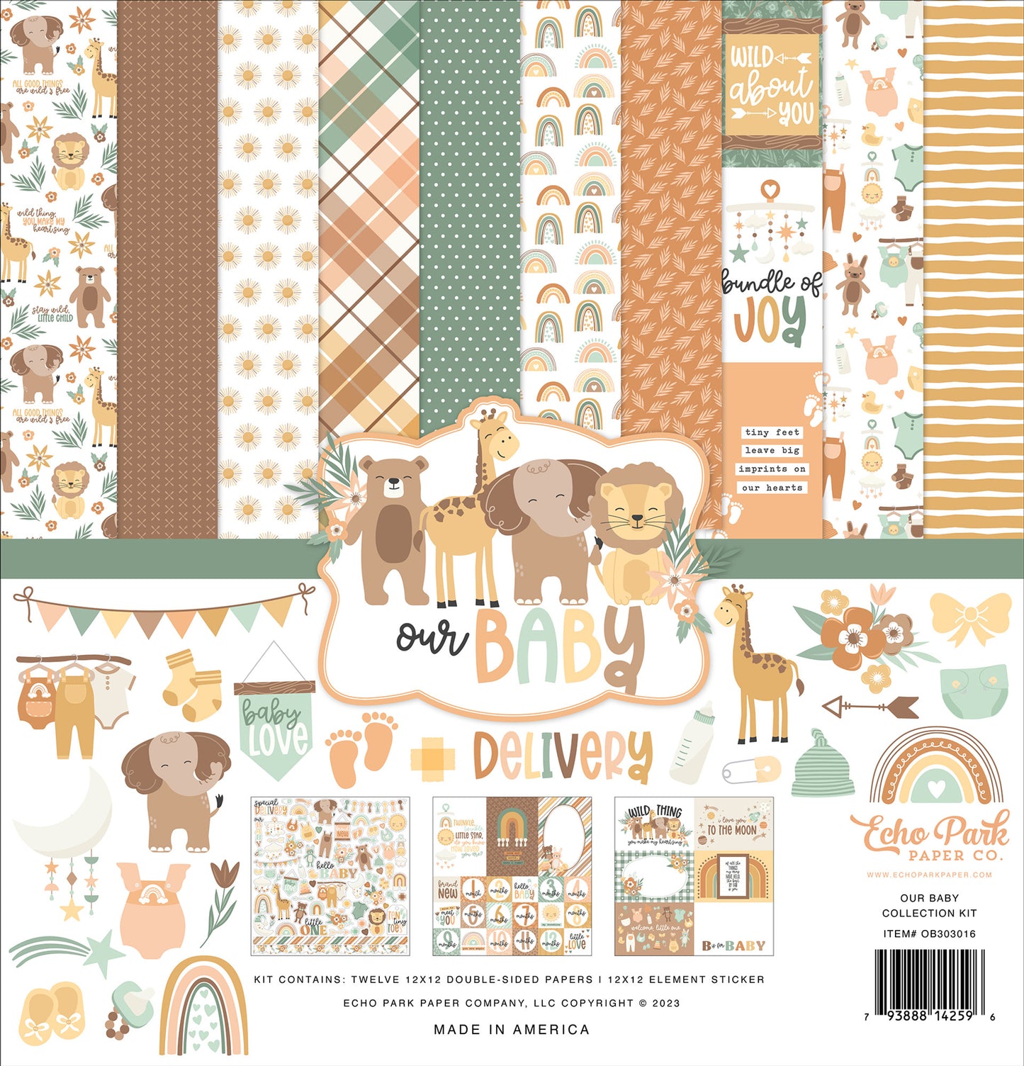 Echo Park Our Baby Collection Kit