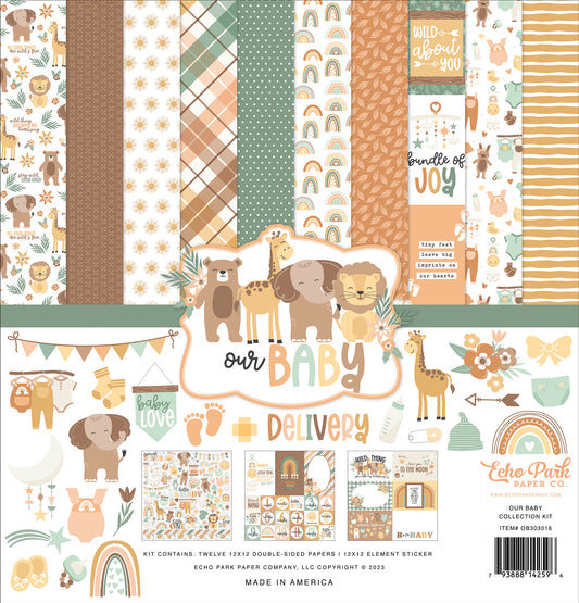 Echo Park Our Baby Collection Kit