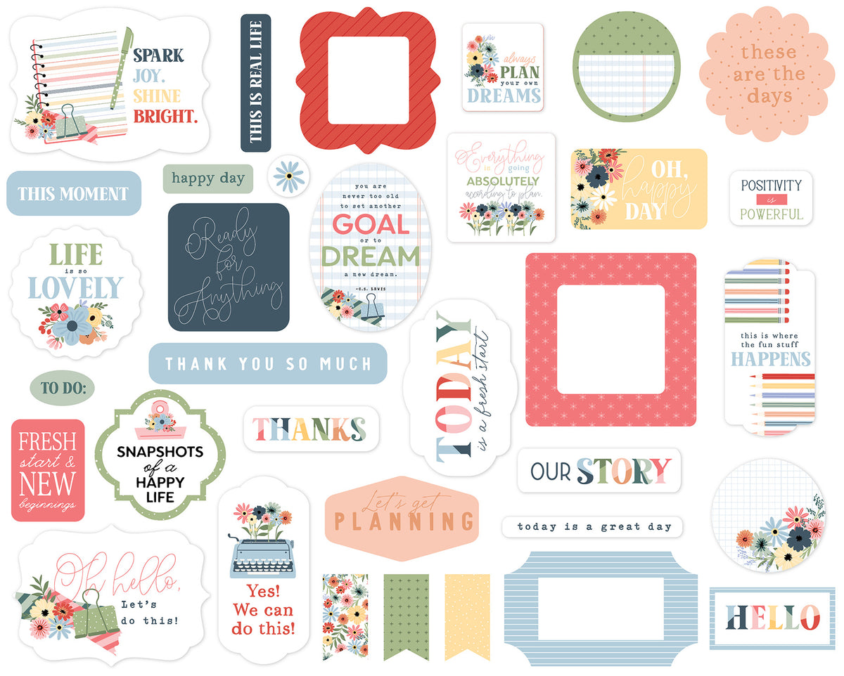 Echo Park - One Day At A Time Collection - Ephemera