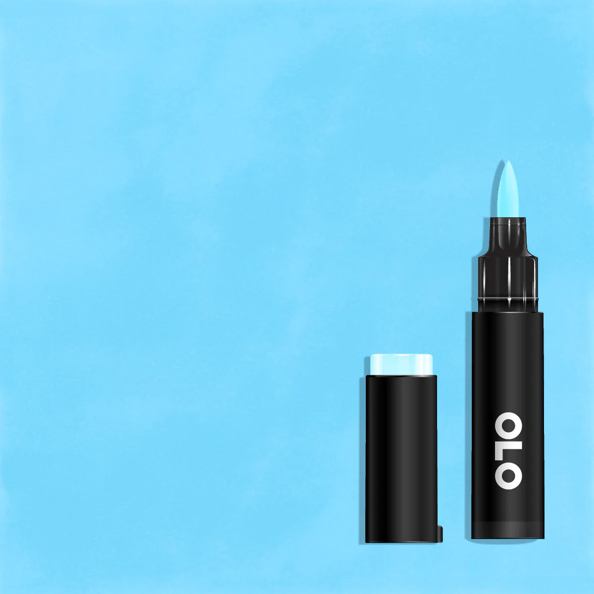 OLO MARKER - Brush - Light Blue