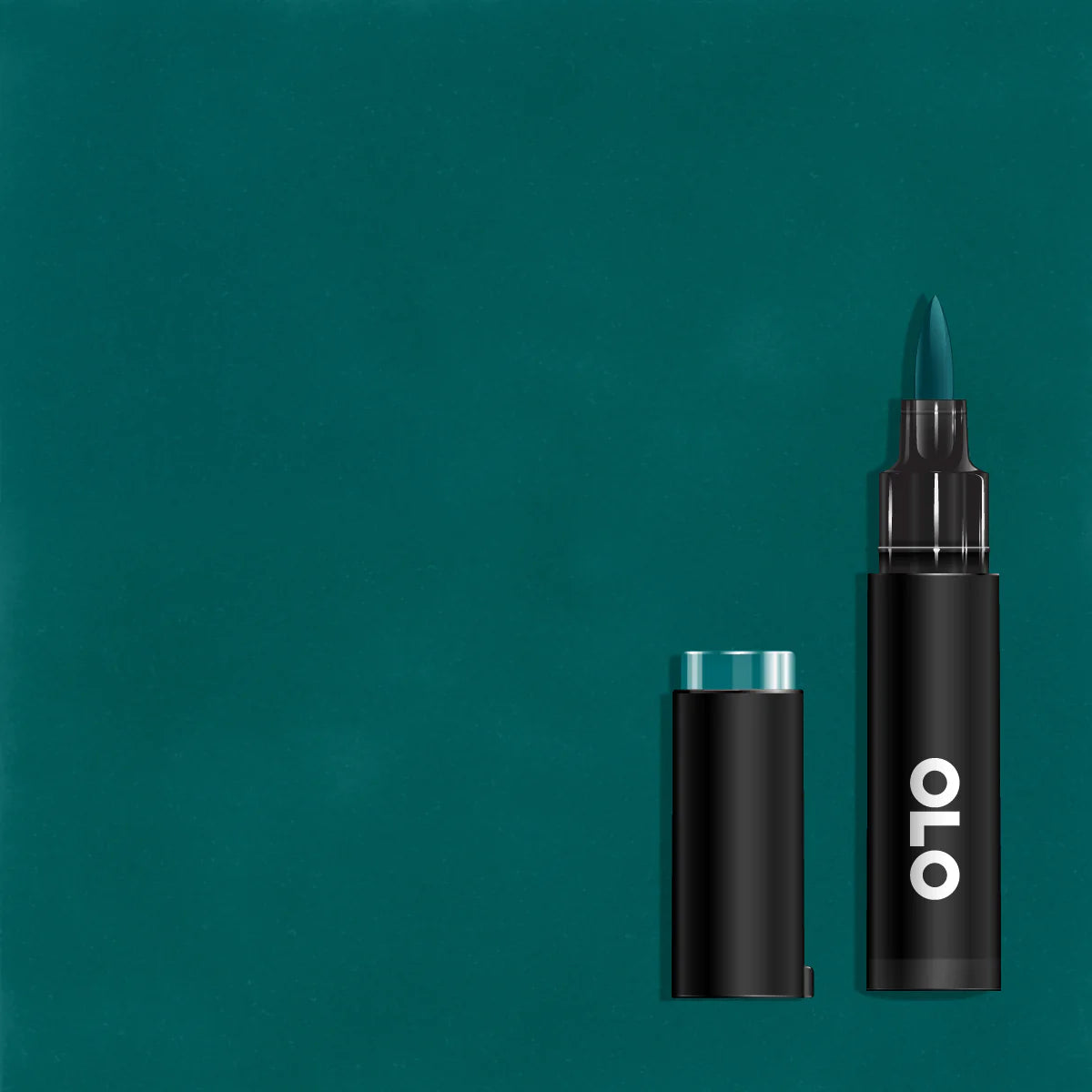 OLO MARKER - Brush - Dark Teal