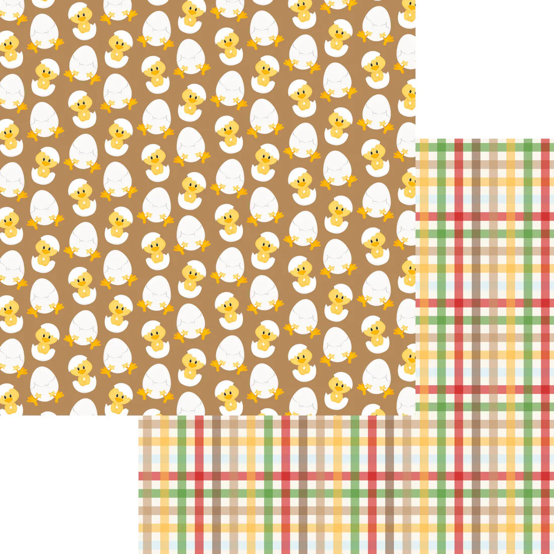 SSC - On The Farm - 12 x 12 Scrapbook Paper & Embellishment Kit