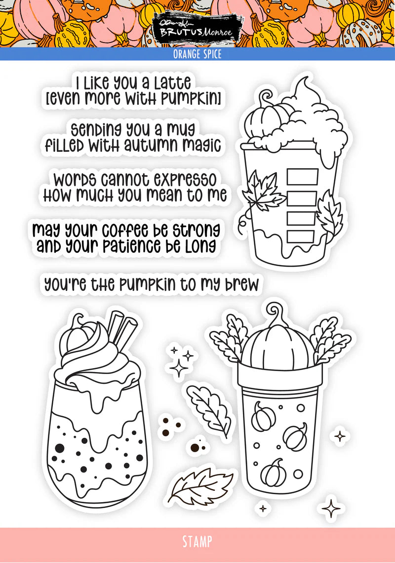 Brutus Monroe - Orange Spice | 6x8 Stamp