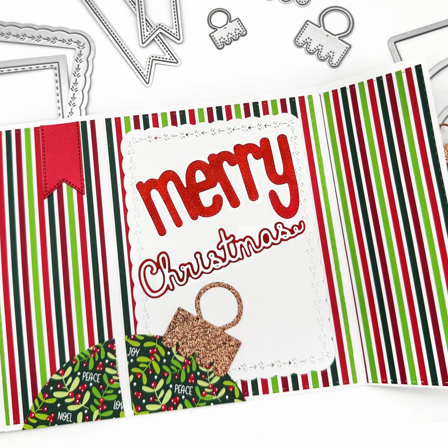 Emily Moore Designs - Dies - Merry Christmas Word - Short and Sweet