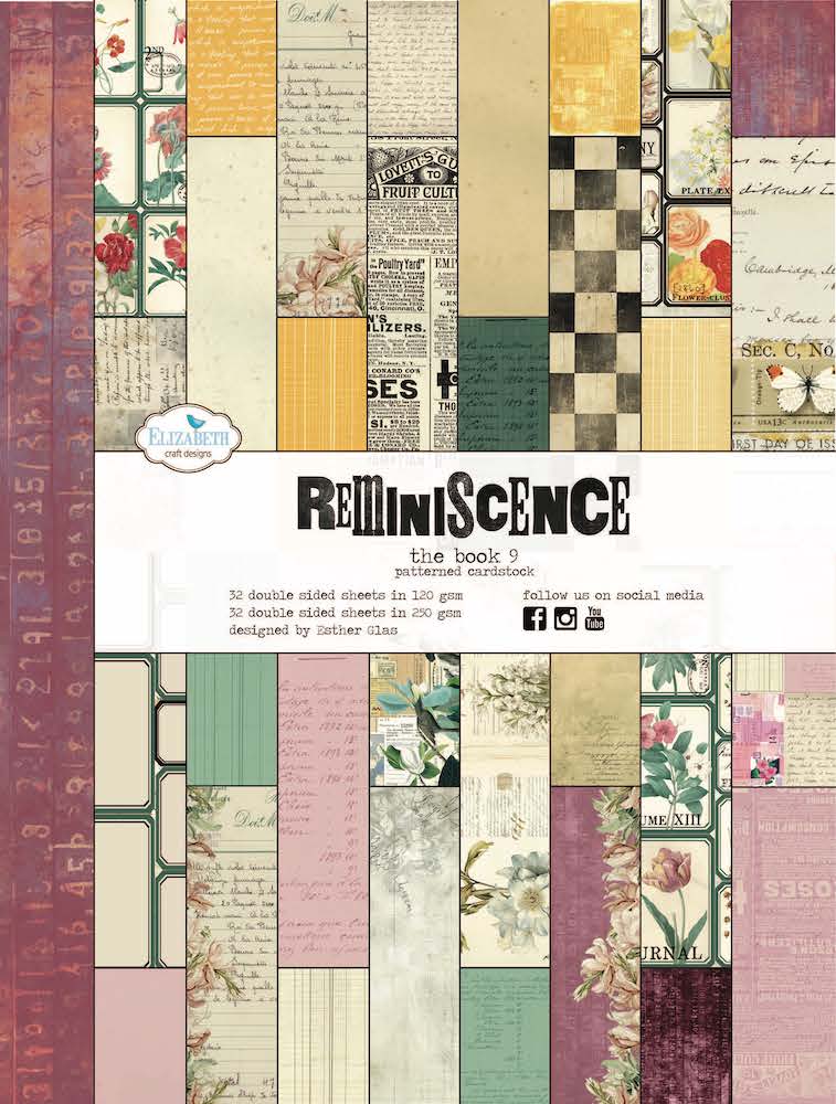 Elizabeth Craft Designs - Reminiscence Collection - Paper Book 9