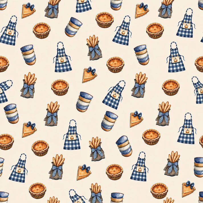 SSC - Pumpkin Cottage Collection - 12 x 12 Double-Sided Paper - Pumpkin Spiced