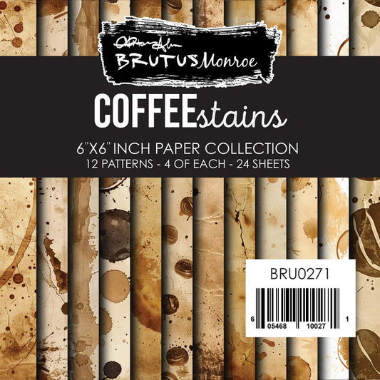 Brutus Monroe - Coffee Stains | 6 x 6 Paper Pad