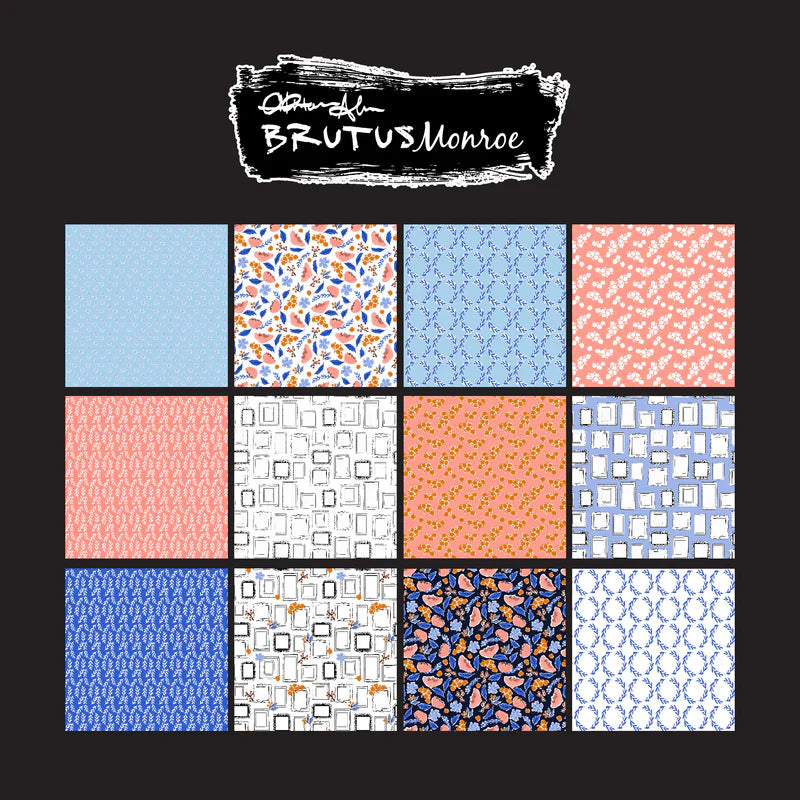 Brutus Monroe - Rooted In Kindness Collection - 6 x 6 Paper Pack - Framed Florals