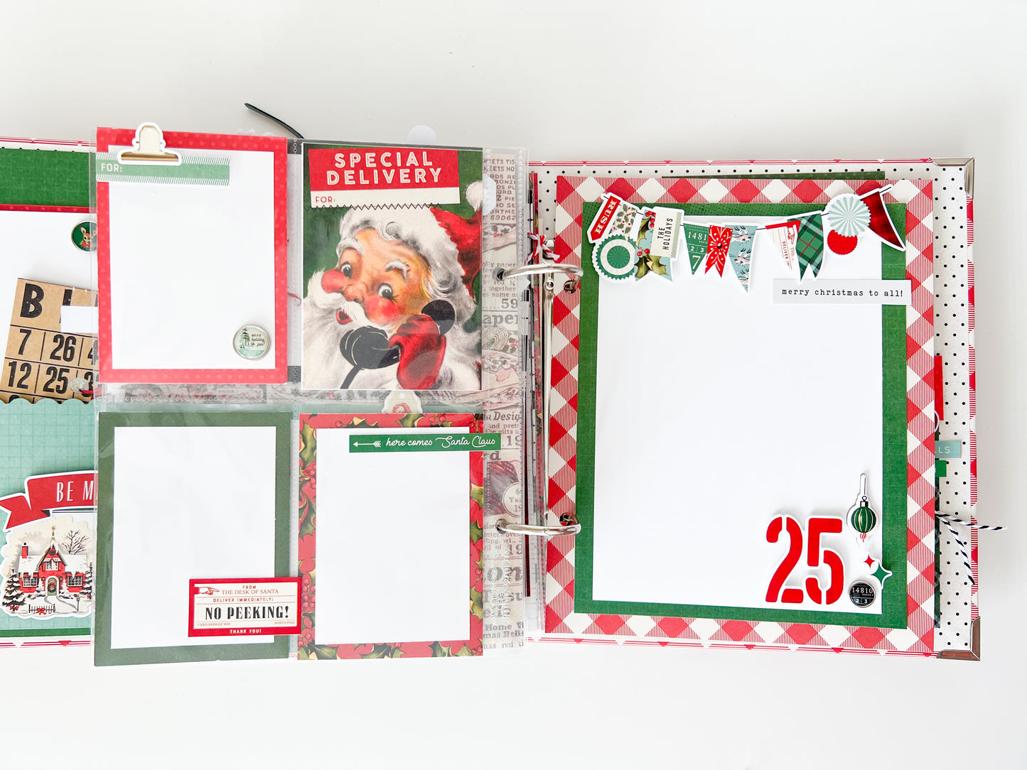 Simple Stories - Holly Jolly SN@P! Binder Class