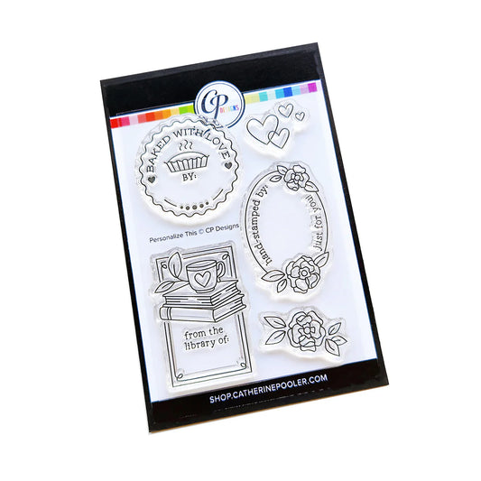 Catherine Pooler Designs - Curl Up With Winter Collection - Clear Photopolymer Stamps - Personalize This