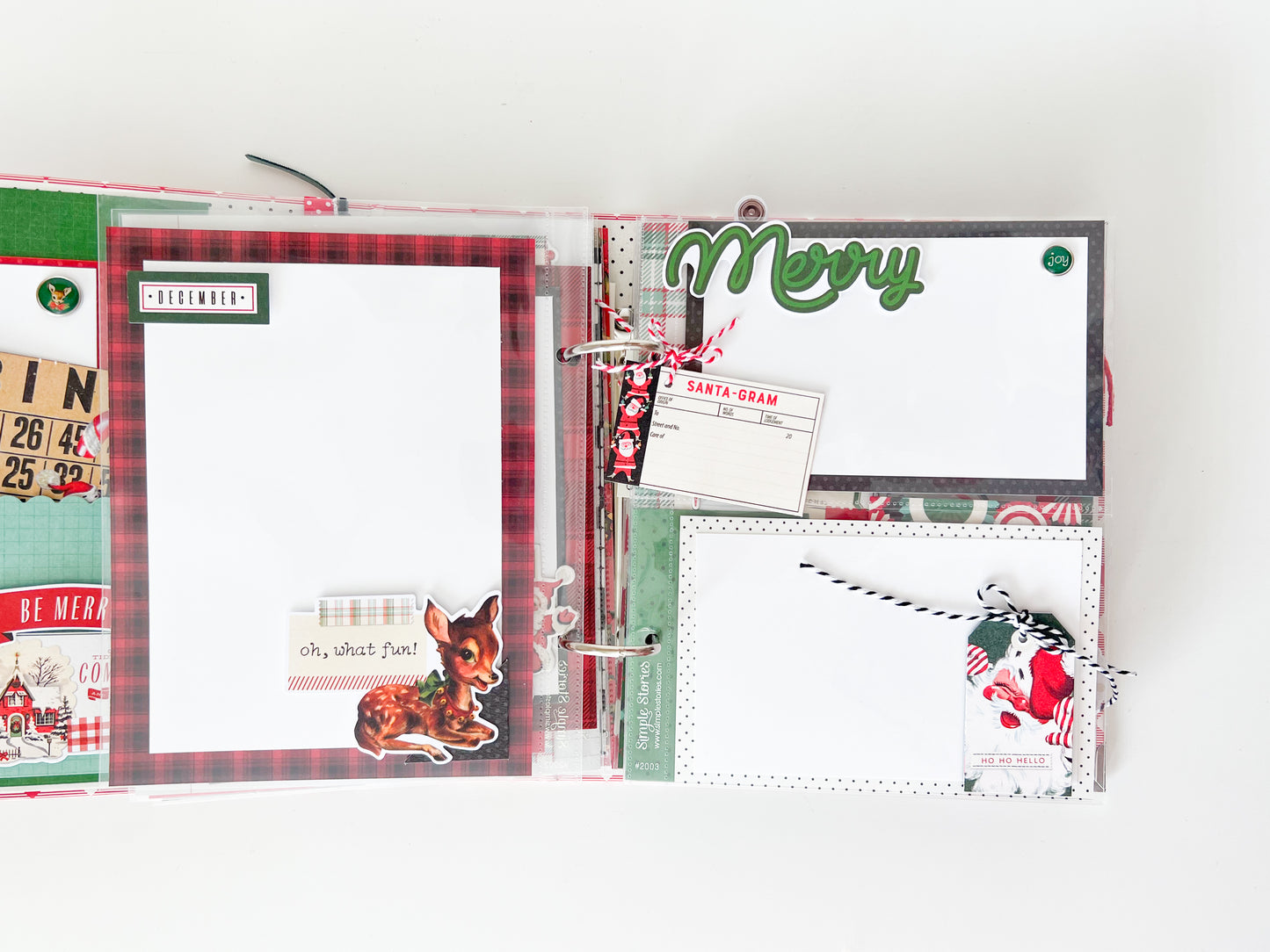 Simple Stories - Holly Jolly SN@P! Binder Class