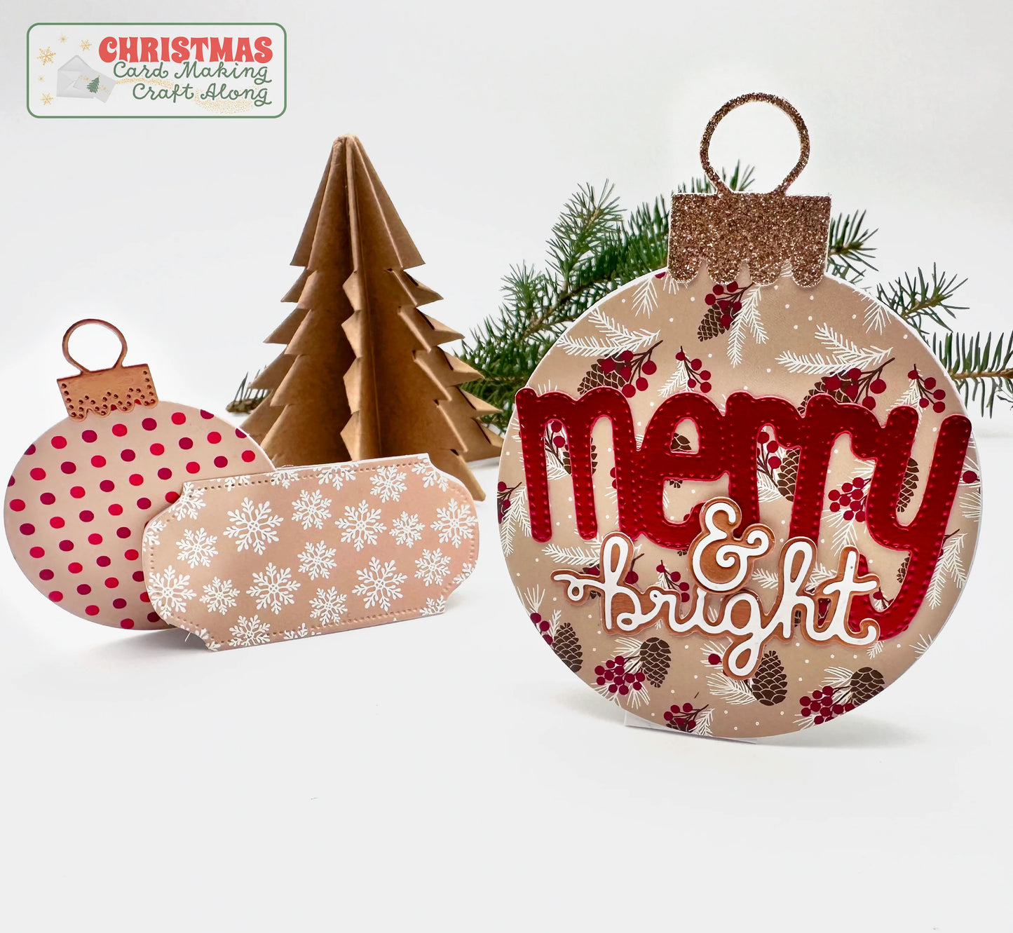 Emily Moore Designs - Dies - Merry Christmas Word - Short and Sweet