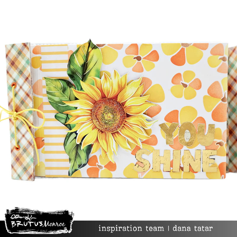 Brutus Monroe Mixed Media Layering Stencil - Pumpkin Patch