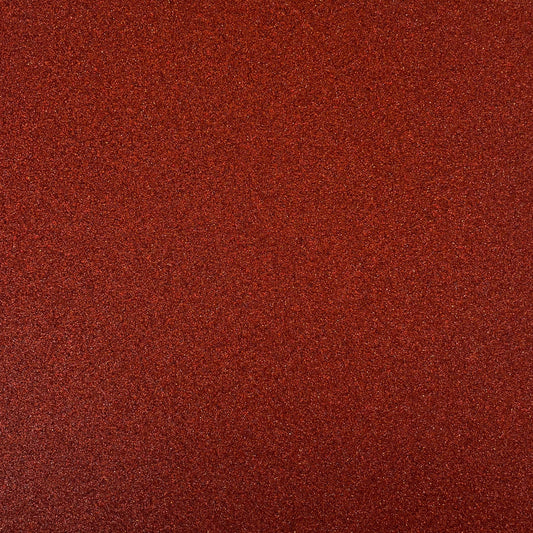 Encore Paper - 12 x 12 Glitter Luxe Cardstock - Pumpkin Spice