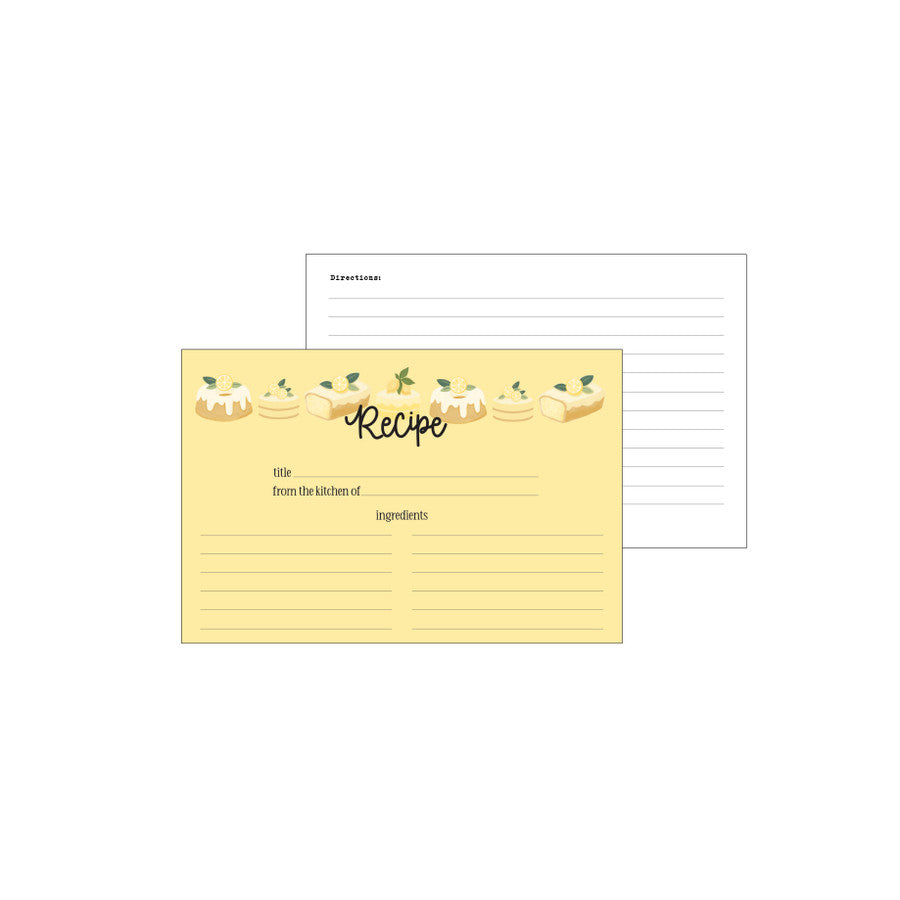 Echo Park - Lemonade - Recipe Cards