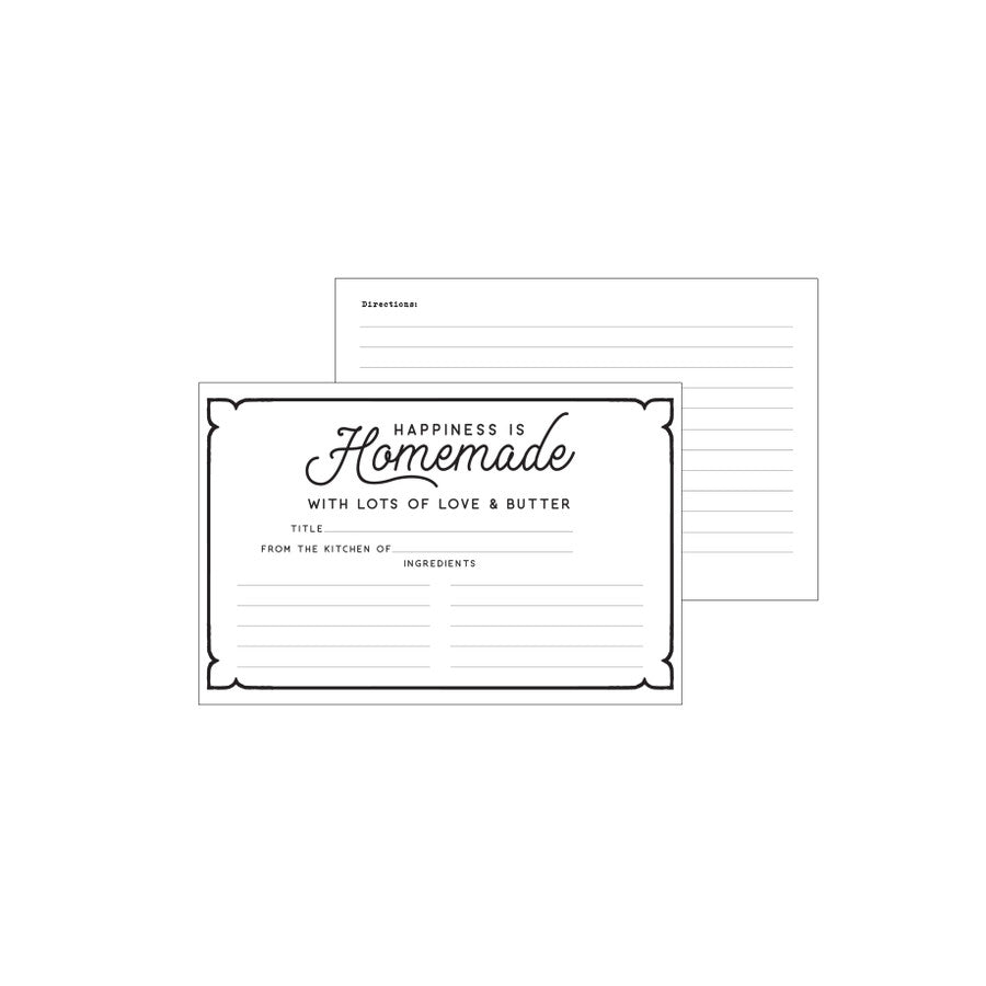 Echo Park - Farmhouse Kitchen Recipe Cards