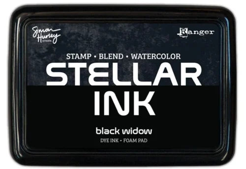 Simon Hurley create. - Stellar Foam Dye Ink Pad - Black Widow