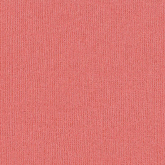 Bazzill 12 x 12 Textured Cardstock - Roselle