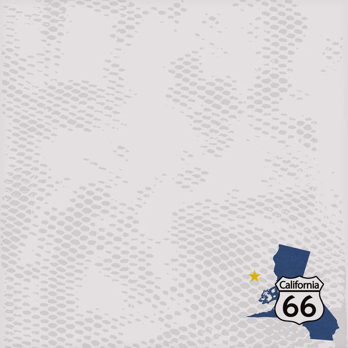 SSC Designs - Route 66 Collection - 12 x 12 DoubleSided Scrapbook Paper - California Cruisin' 12 x 12 Double-Sided Scrapbook Paper