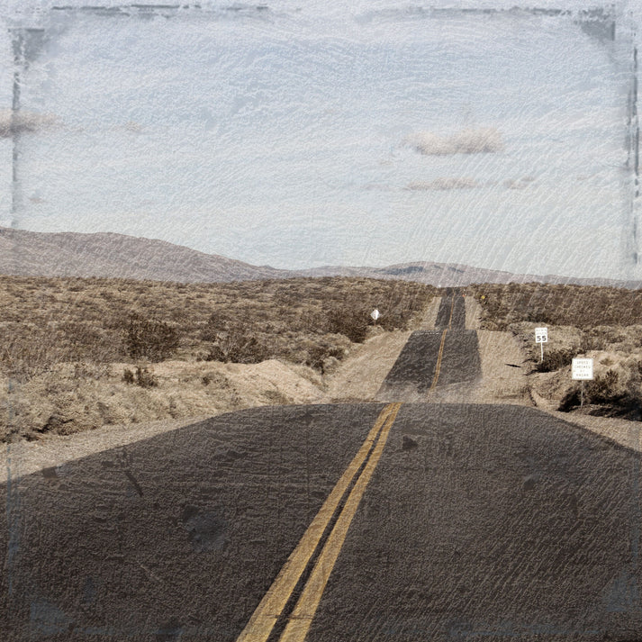 SSC Designs - Road Trip Route 66 Collection -  12 x 12 Double-Sided Scrapbook Paper - Cross County Cruise