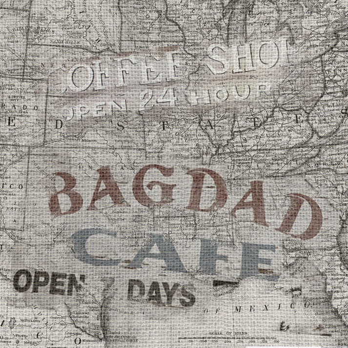 SSC Designs - Road Trip Route 66 Collection -  12 x 12 Double-Sided Scrapbook Paper - Bagdad Cafe Break