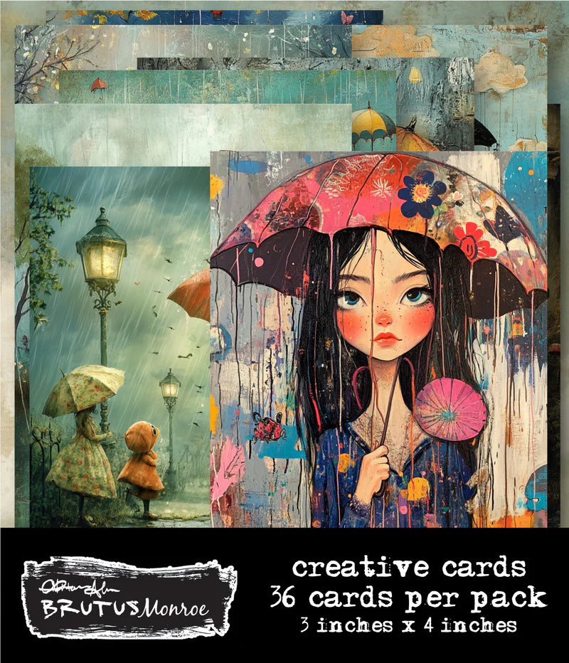 Brutus Monroe - Wonderland Collection - Creative Cards - Rainy Day