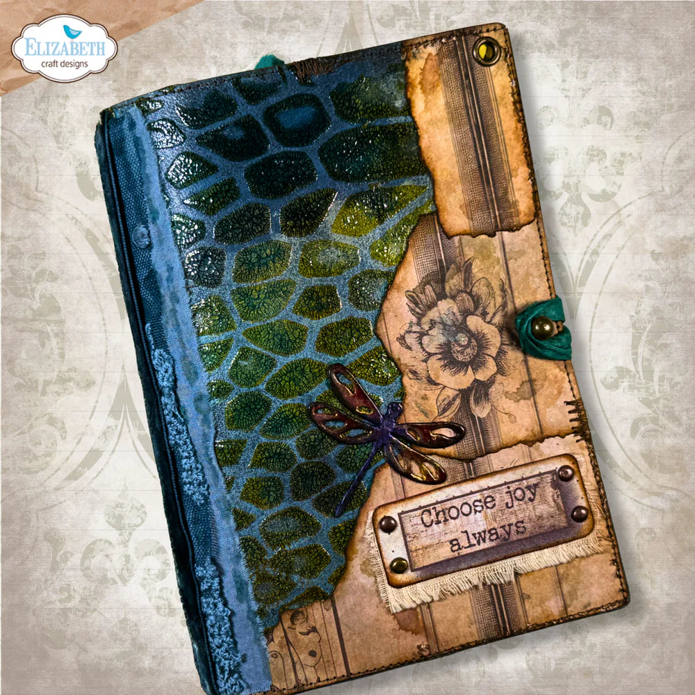 Elizabeth Craft Designs - Hello You Collection - Stencils - Journal 10