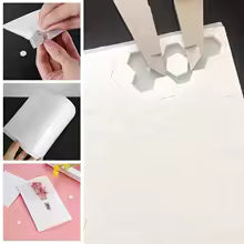 SO scrappy Scrapbooking - 3D Double-Sided Foam Hexagon Dots - 1/8"