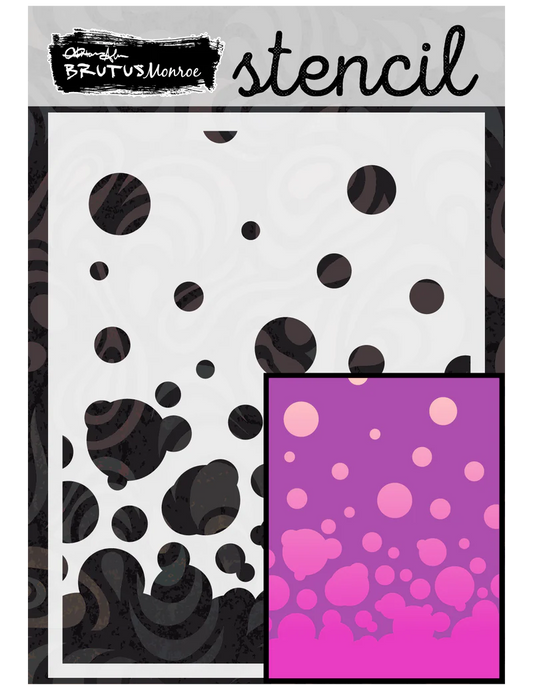 Brutus Monroe - Bubbles A2 Stencil