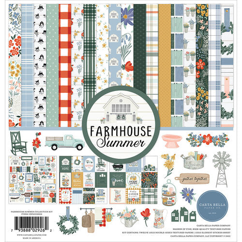 Carta Bella Farmhouse Summer Collection Kit