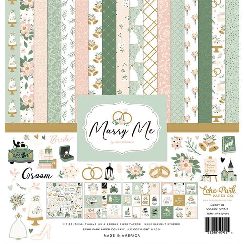 Echo Park - Marry Me Collection - 12 x 12 Collection Kit