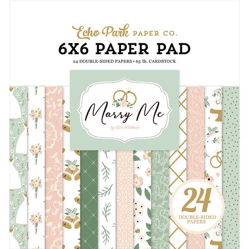 Echo Park - Marry Me Collection - 6 x 6 Paper Pad