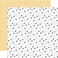 Echo Park - Winnie The Pooh Collection - 12 x 12 Double Sided Paper - Sweet Honeybees